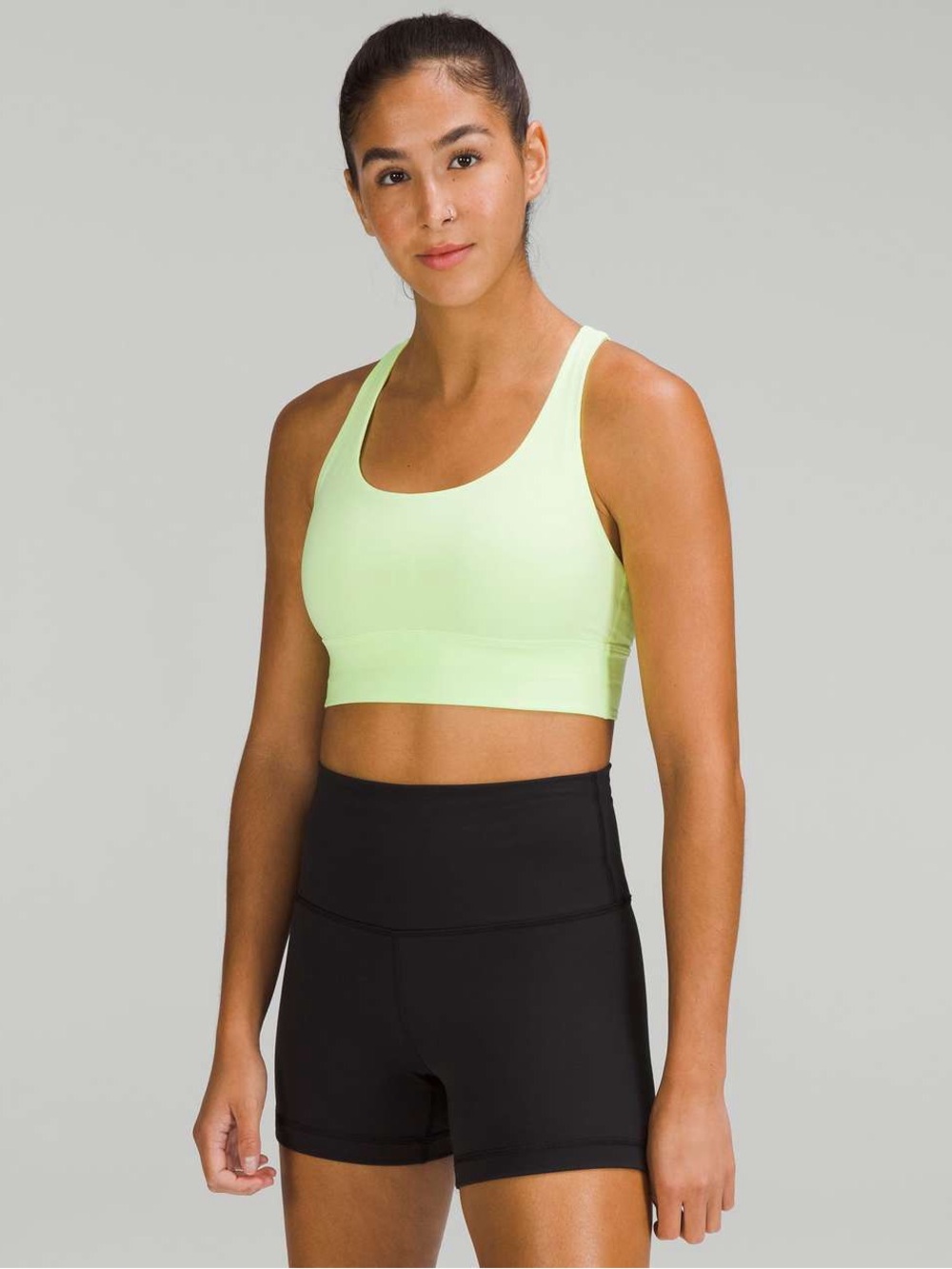 Lululemon Longline Energy Bra in Faded Zap